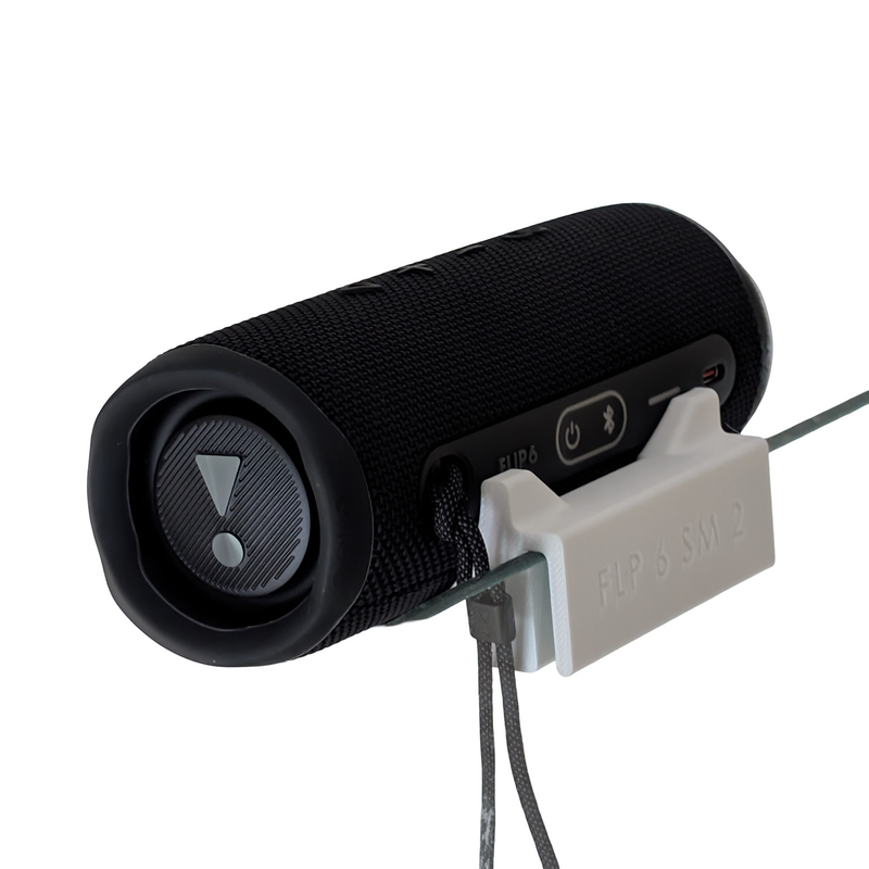 3D Cabin Shower Mount Compatible With JBL Flip 6 Portable Speaker Holder Bracket Hanger Hook