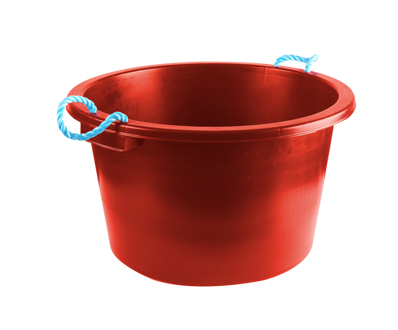 Earlswood Rope Handle Tub Red 75L