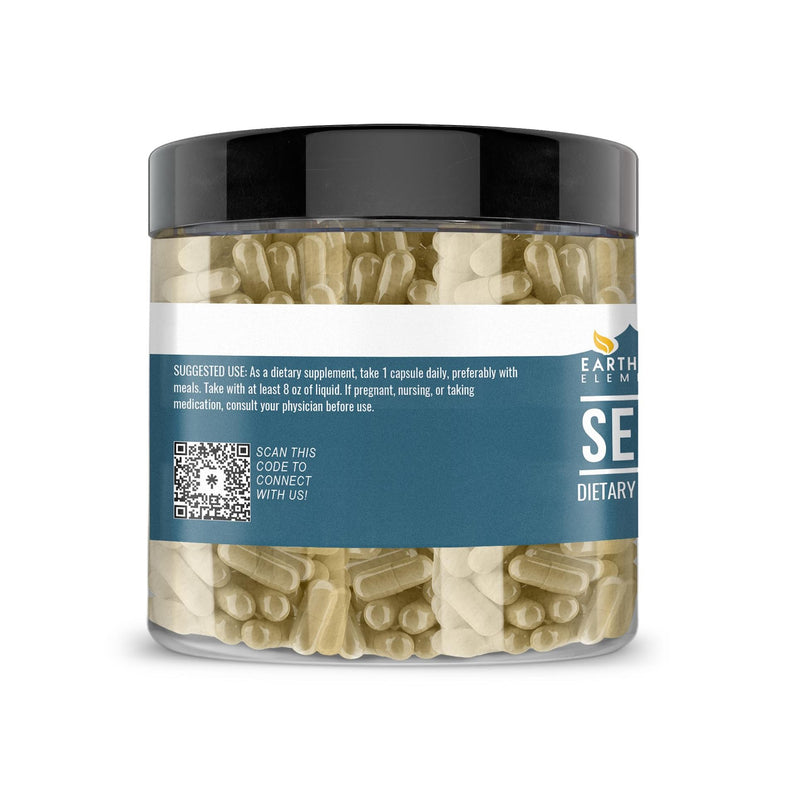 Earthborn Elements Senna Leaf Extract 200 Capsules | Pure & Undiluted