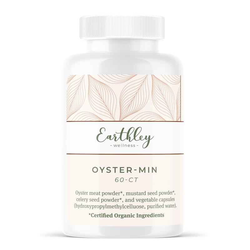 Earthley Oyster-Min Capsules – Natural Zinc & Mineral Supplement for Energy
