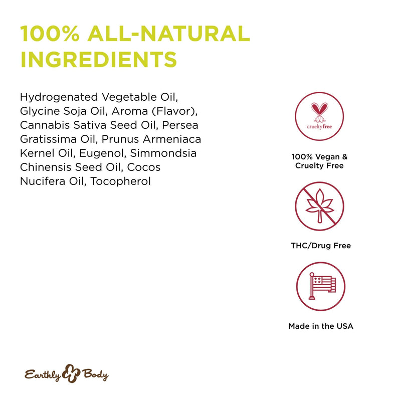 Earthly Body Edible Massage Candle Pineapple - 4 oz | 3-in-1 Candle