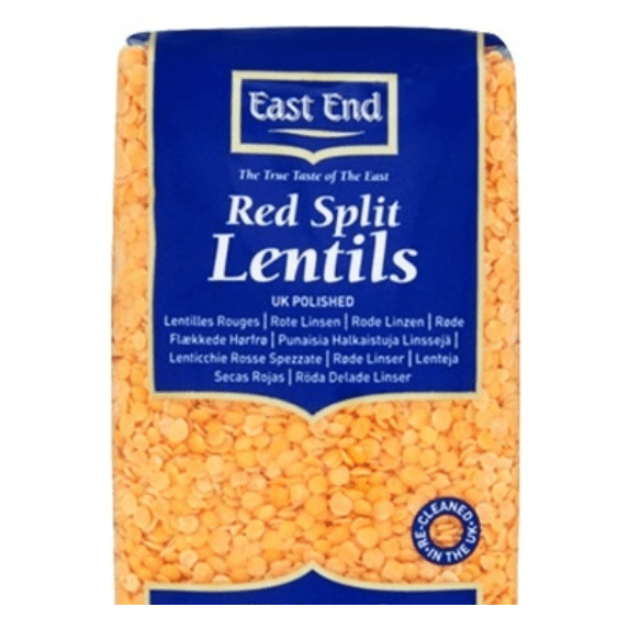 East End Red Split Lentils 1Kg