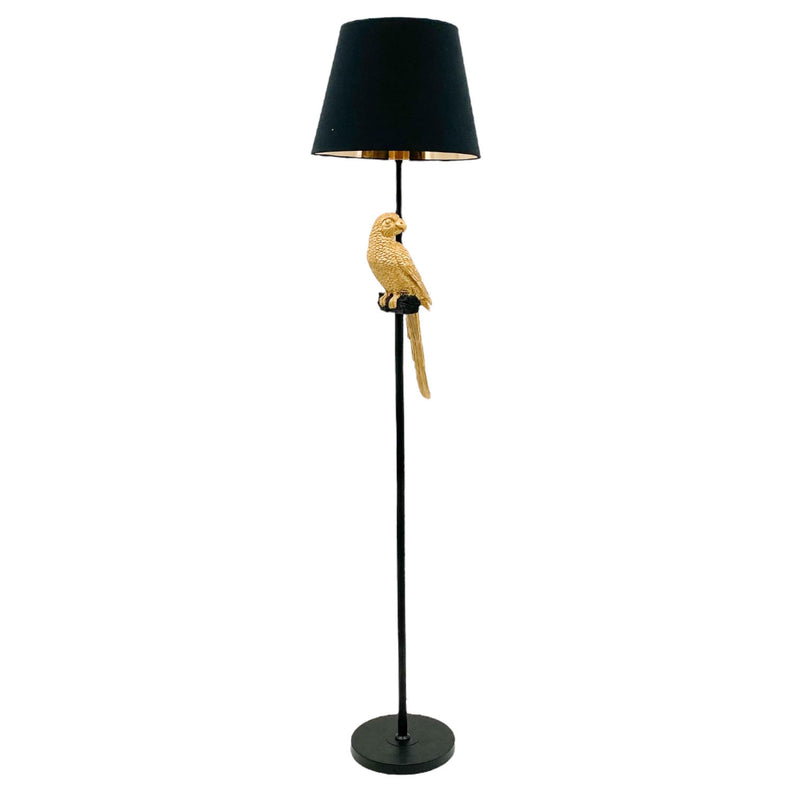 164X37X37CM FLOOR LAMP 15" BLACK SHADE