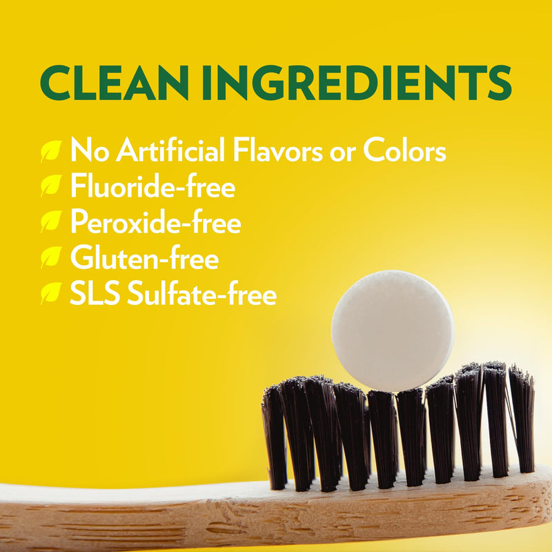 Ecofam Toothpaste Tablets - Hot Cocoa Chewable, Fluoride Free, Nano Hydroxyapatite | 90 Tablets