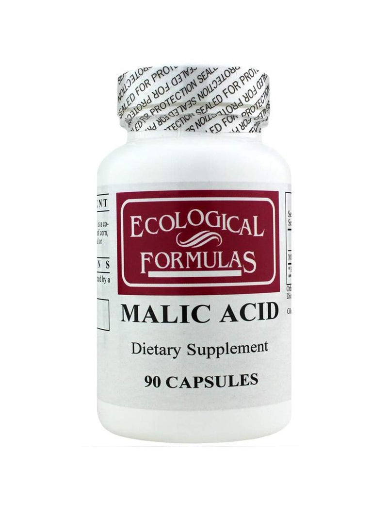 Ecological Formulas Malic Acid 600 mg – 90 Count (White)