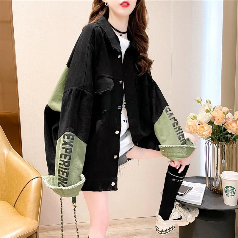 Women's Loose Casual All-match Denim Jacket