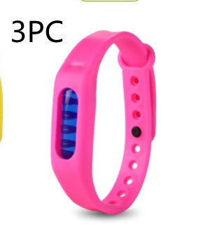 Plant Essential Oil Mosquito Repellent Silicone Bracelet