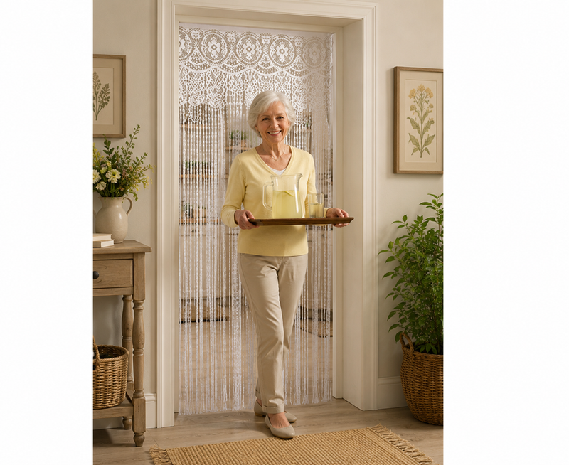 Lacy String Door Curtain