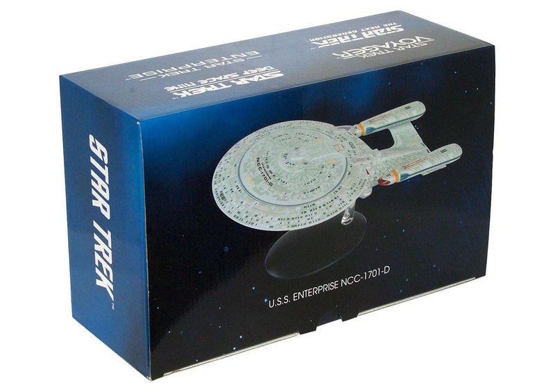 #02 U.S.S. Enterprise NCC-1701-D (Galaxy-class) XL EDITION Die-cast Model Ship (Eaglemoss / Star Trek)
