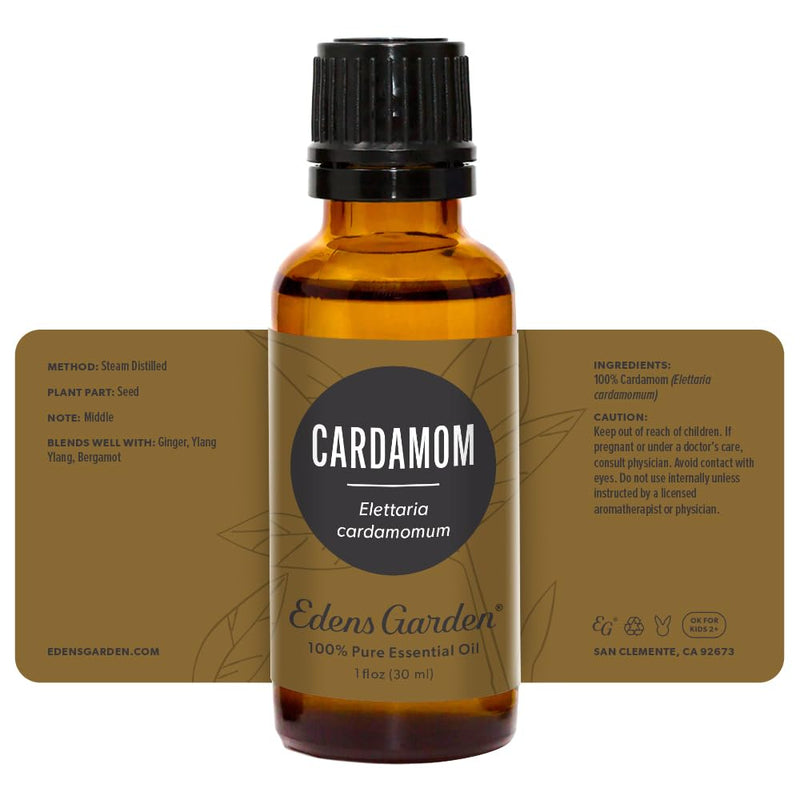 Edens Garden Cardamom Essential Oil - 100% Pure, Premium Grade, 30 ml