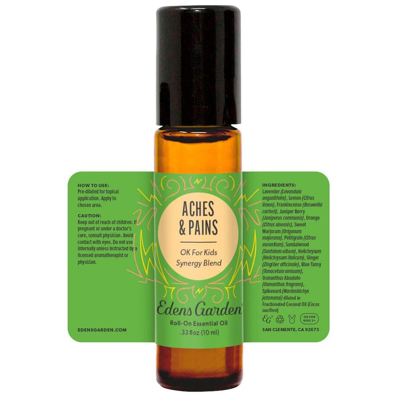 Edens Garden Essential Oil Roll-On Blend – 100% Pure, Premium Grade, Kid & Skin Safe | Aromatherapy