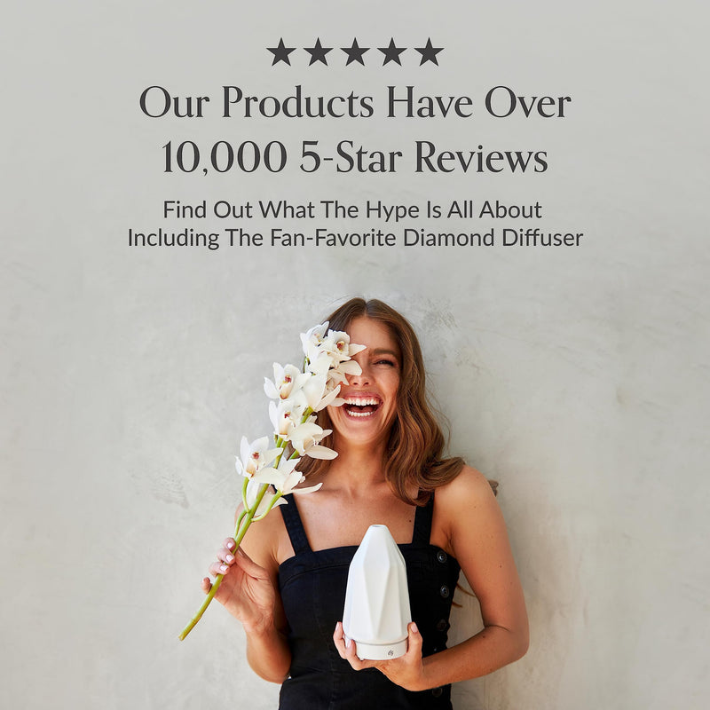 Edens Garden Floral Essential Oils Set – Ginger Flower, Lavender & Magnolia (10 ml each)