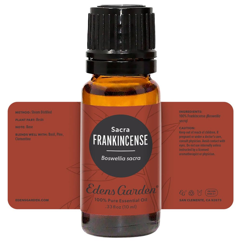 Edens Garden Frankincense Sacra Essential Oil – 100% Pure Premium Grade, 10 ml