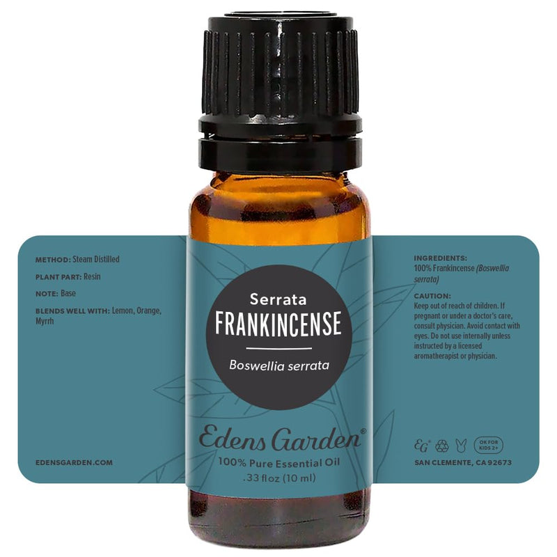 Edens Garden Frankincense Serrata Essential Oil 10 ml – Pure, Premium Grade