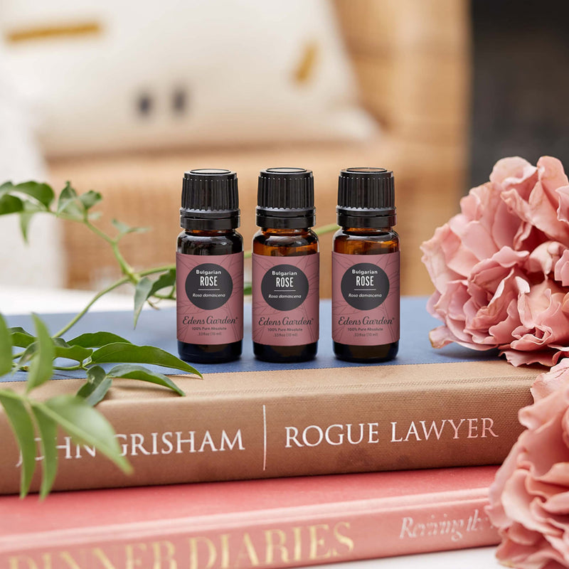 Edens Garden Rose Bulgarian Absolute Essential Oil – 30 ml (1 fl oz) | 100% Pure, Premium Grade