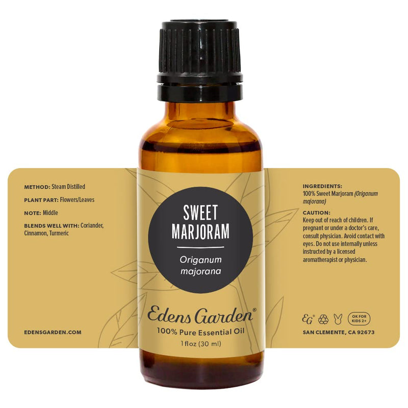 Edens Garden Sweet Marjoram Essential Oil - 30 ml | 100% Pure Premium Grade