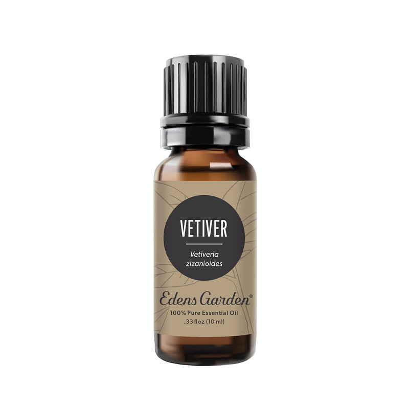Edens Garden Vetiver Essential Oil – 100% Pure Premium Grade (10 ml)