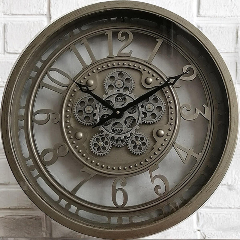46CM GEAR CLOCK