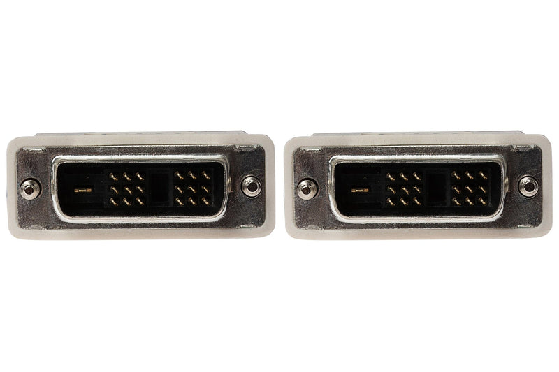 Maplin DVI-D to DVI-D 18+1 Pin Single Link Cable - White, 2m