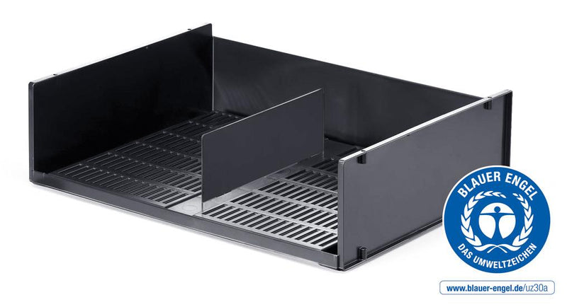 Durable OPTIMO Recycled Plastic Stackable Letter Tray File | A3 & A4 Grey
