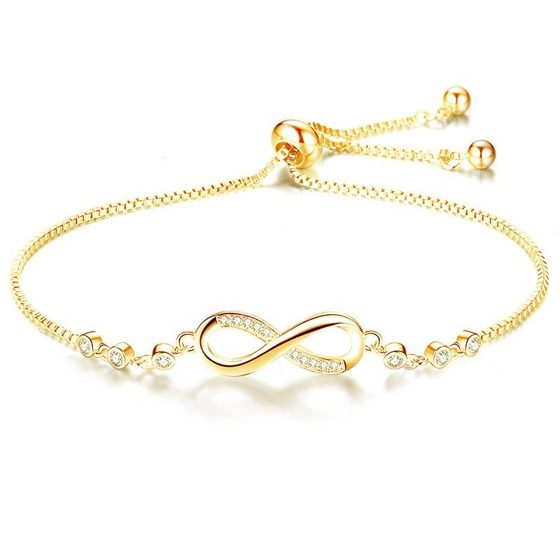 Adjustable  Eight Female Bracelet