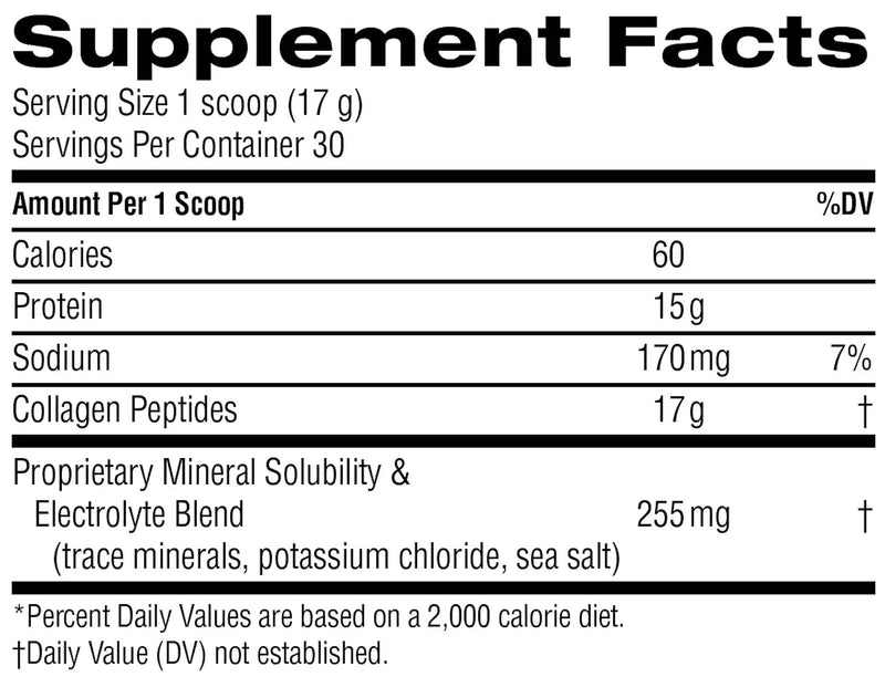 Nature's Sunshine Collagen Powder Type I & III – Grass-Fed, 18 oz