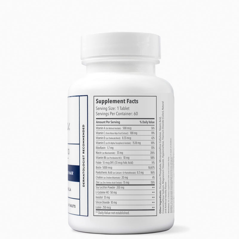 Elon Matrix 5000 Multivitamin – Biotin 5000mcg for Hair, Skin & Nails (2x60 tablets) | 120-Day Pack