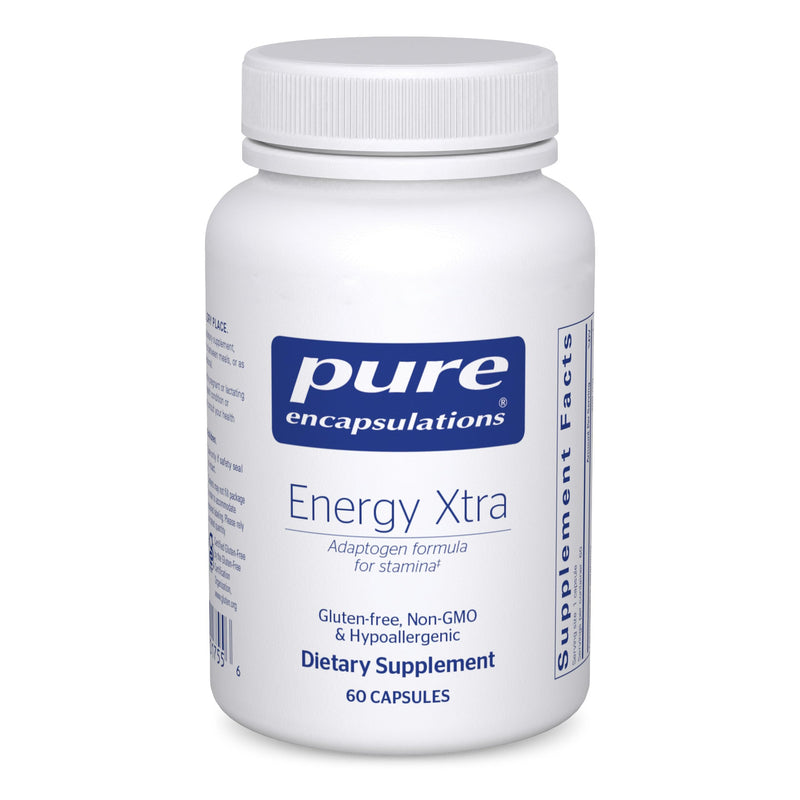 Pure Encapsulations Energy Xtra - Adaptogen Formula for Stamina (60 Caps)