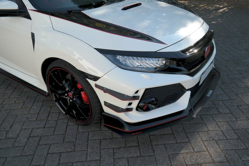 Maxton Design - FRONT CANARDS HONDA CIVIC MK10 TYPE-R (2017-2022)
