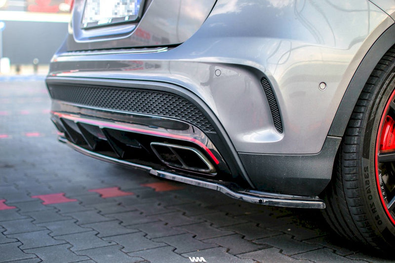 Maxton Design - REAR SPLITTER MERCEDES-BENZ GLA 45 AMG SUV (X156) PRE-FACELIFT (2014-2017)