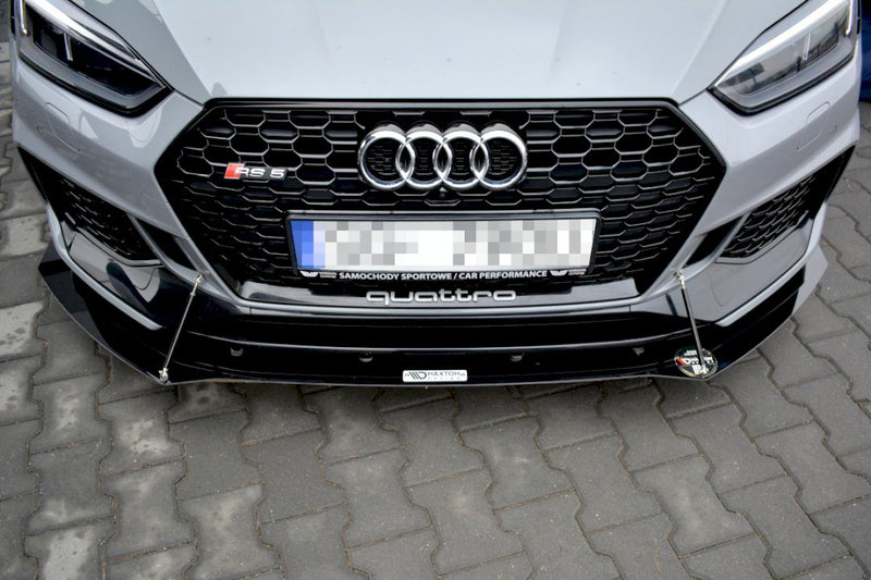 Maxton Design - RACING FRONT SPLITTER V.1 AUDI RS5 F5 COUPE / SPORTBACK
