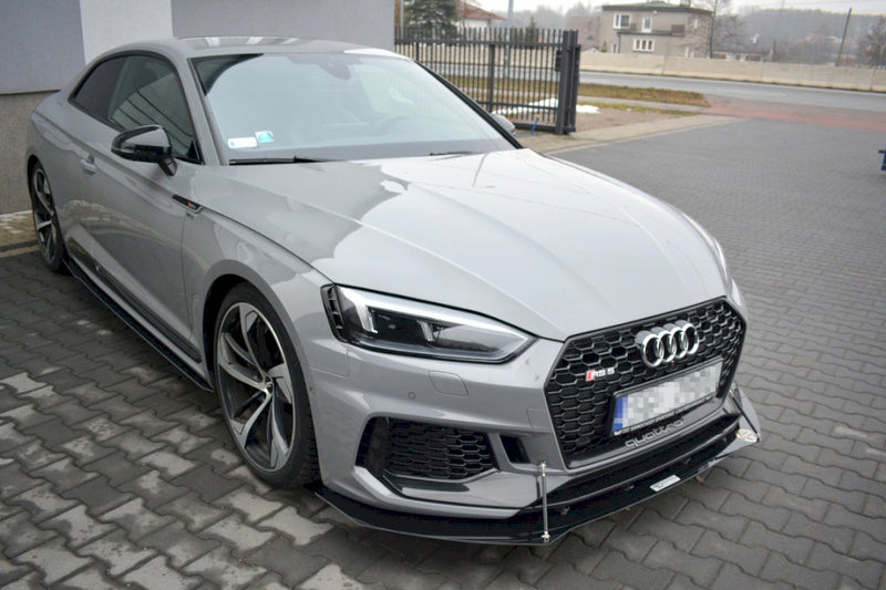 Maxton Design - RACING FRONT SPLITTER V.1 AUDI RS5 F5 COUPE / SPORTBACK