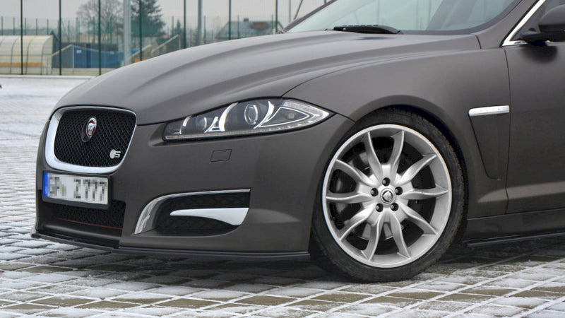 Maxton Design - FRONT SPLITTER JAGUAR XF (X250) MK1 SPORTBRAKE S-PACK (2012-2015)