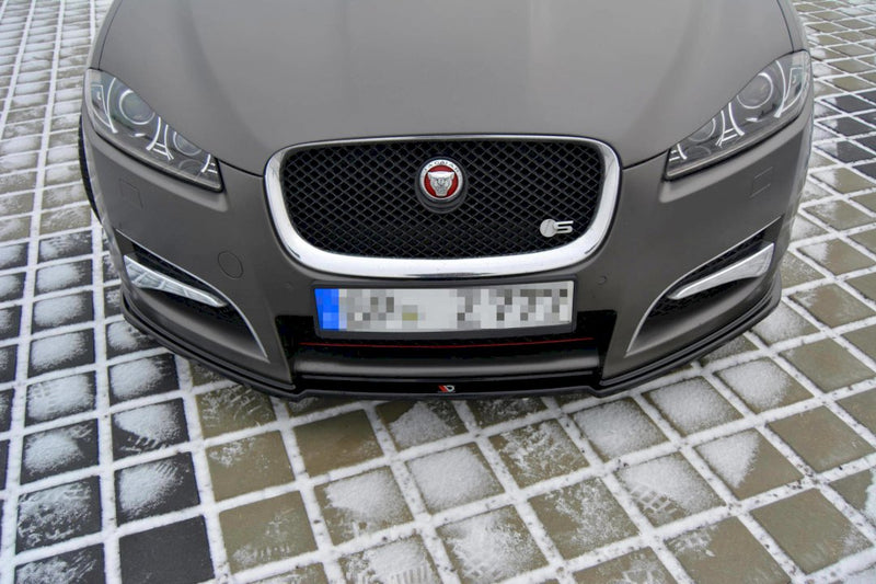 Maxton Design - FRONT SPLITTER JAGUAR XF (X250) MK1 SPORTBRAKE S-PACK (2012-2015)