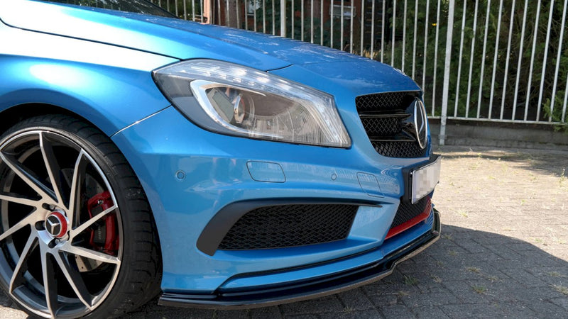 Maxton Design - FRONT SPLITTER MERCEDES A-CLASS W176 AMG-LINE PRE-FACELIFT (2013-2015)