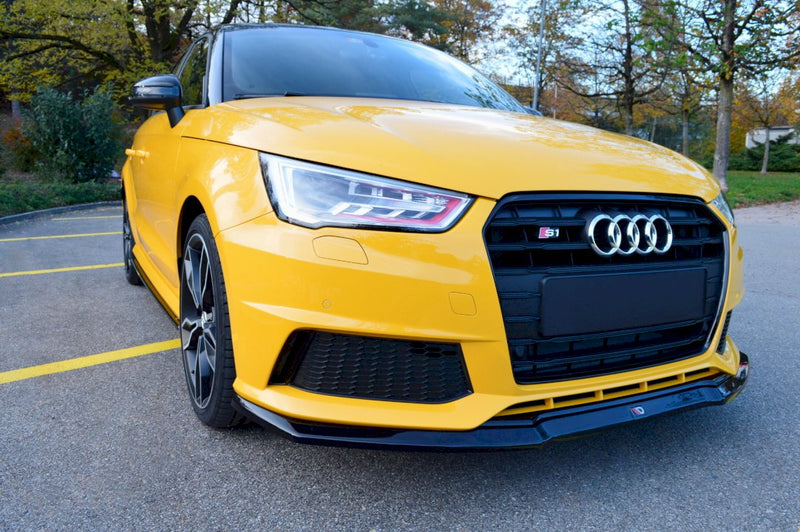 Maxton Design - FRONT SPLITTER V.1 AUDI S1 MK1 (2014-2018)