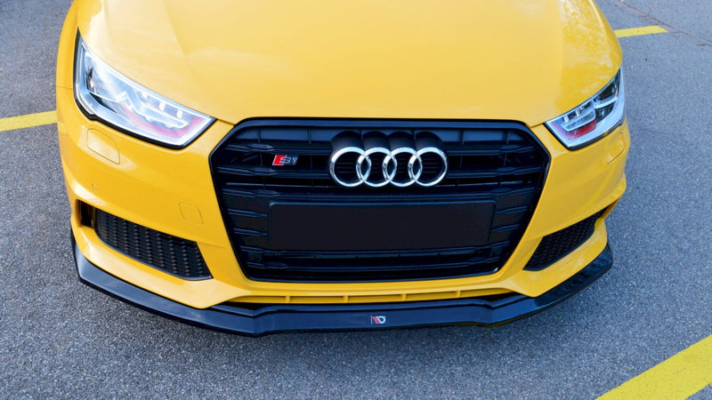 Maxton Design - FRONT SPLITTER V.1 AUDI S1 MK1 (2014-2018)
