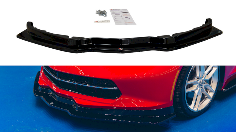 Maxton Design - FRONT SPLITTER V.1 CHEVROLET CORVETTE C7 (2013-19)