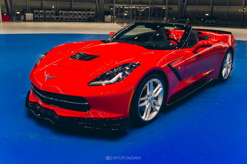 Maxton Design - FRONT SPLITTER V.1 CHEVROLET CORVETTE C7 (2013-19)