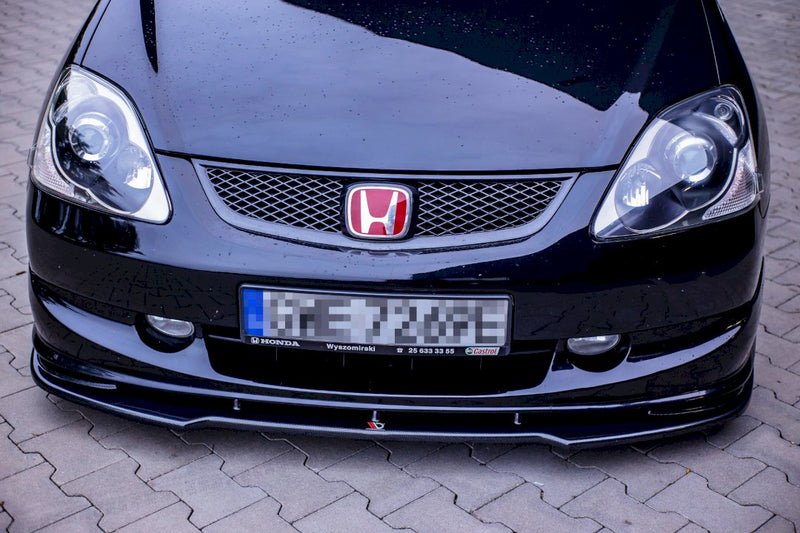 Maxton Design - FRONT SPLITTER V.1 HONDA CIVIC EP3 (MK7) TYPE-R/S FACELIFT (2004-2006)