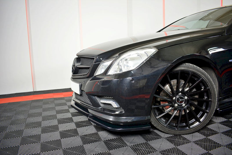 Maxton Design - FRONT SPLITTER MERCEDES-BENZ E-CLASS W207 COUPE AMG LINE (2009-2012)