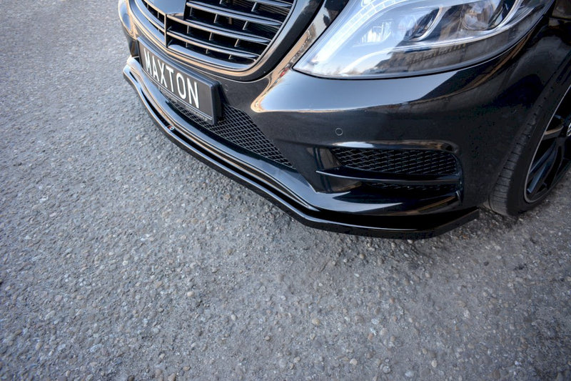 Maxton Design - FRONT SPLITTER V.1 MERCEDES S-CLASS AMG-LINE W222 (2013-2017)