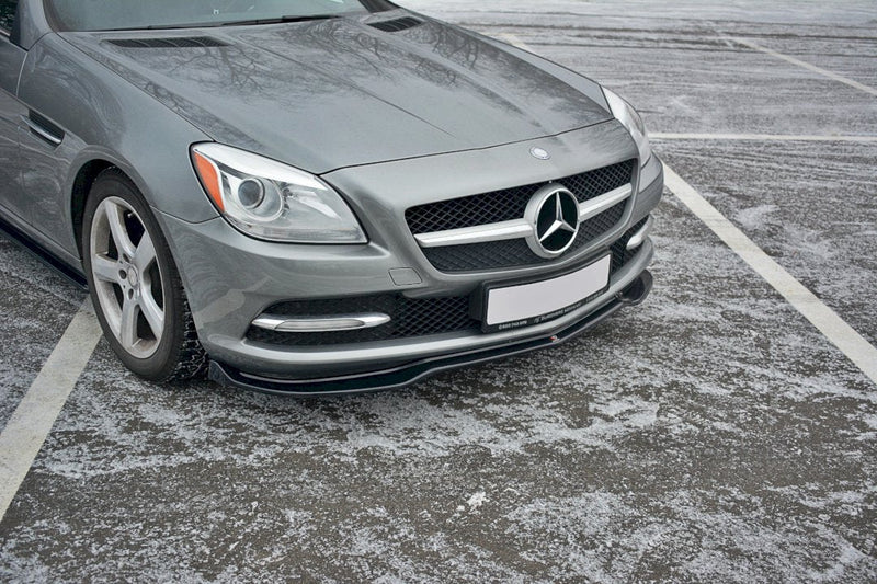 Maxton Design - FRONT SPLITTER V.1 MERCEDES SLK R172 STANDARD (2011-2015)