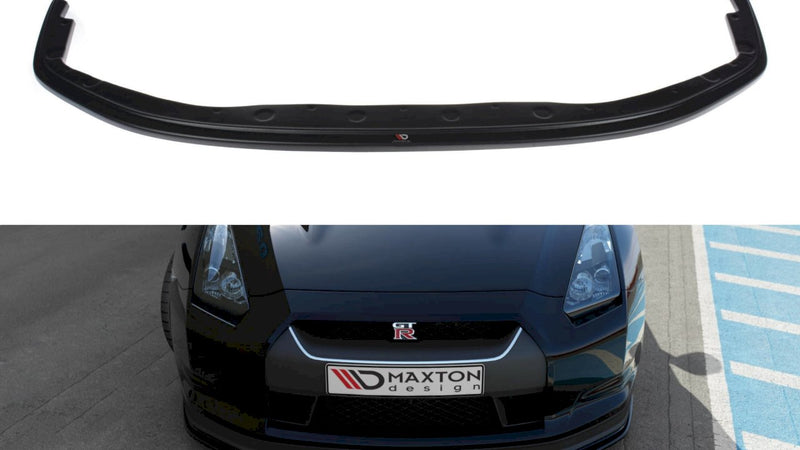 Maxton Design - FRONT SPLITTER V.2 NISSAN GT-R PRE-FACELIFT COUPE (R35-SERIES) (2007-2010)