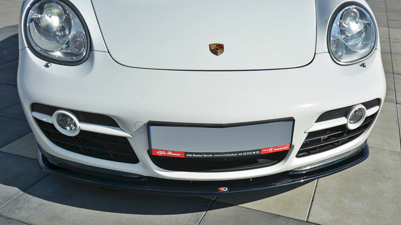 Maxton Design - FRONT SPLITTER V.2 PORSCHE CAYMAN S 987C (2006-09)