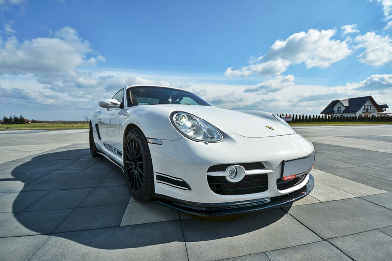 Maxton Design - FRONT SPLITTER V.2 PORSCHE CAYMAN S 987C (2006-09)
