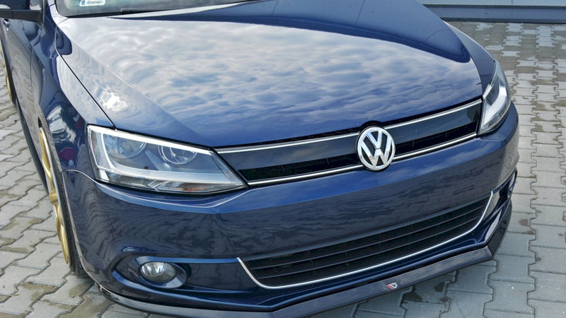 Maxton Design - FRONT SPLITTER V.2 VW JETTA MK6 SEDAN PRE-FACELIFT (2011-2014)