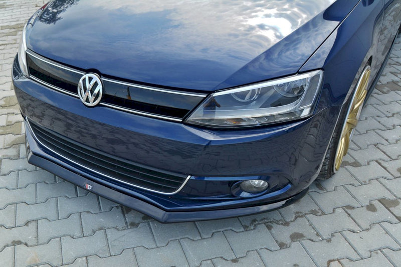Maxton Design - FRONT SPLITTER V.2 VW JETTA MK6 SEDAN PRE-FACELIFT (2011-2014)