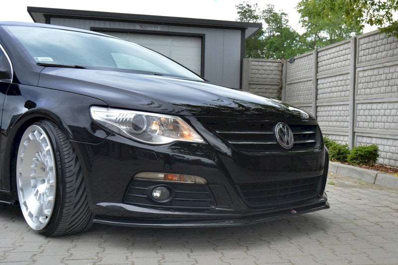 Maxton Design - FRONT SPLITTER V.2 VW PASSAT CC STANDARD (2008-2012)