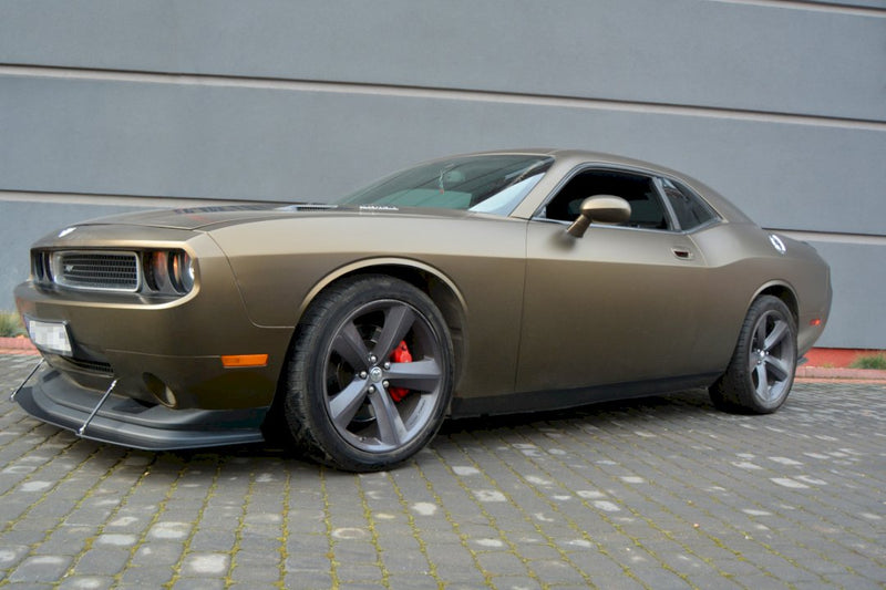 Maxton Design - HYBRID FRONT SPLITTER V.1 DODGE CHALLENGER 3RD-GEN. PHASE-I SRT8 COUPE (2008-14)